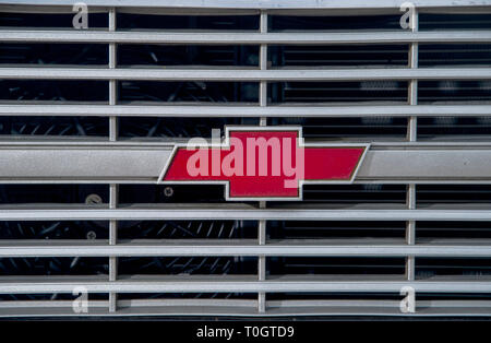 1984 Chevrolet C10 Amerikanische pick up truck Stockfoto