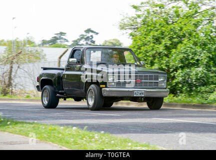 1984 Chevrolet C10 Amerikanische pick up truck Stockfoto