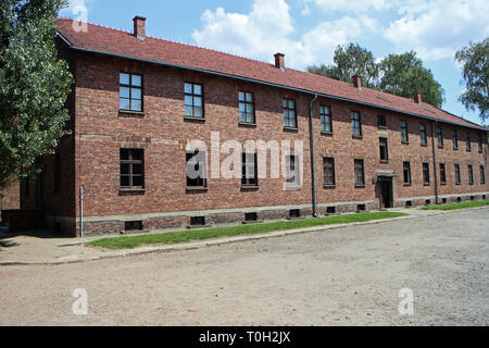 Konzentrationslager Auschwitz-Birkenau, Polen Stockfoto