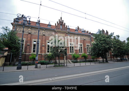 Polnische Gymnastik Verein, Sokół, Krakau, Polen Stockfoto