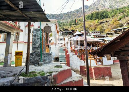 Mukhba Dorf, Harsil, Uttarakhand, Indien, Asien Stockfoto