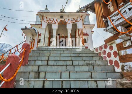 Gangotri Devi Tempel, mukhba Dorf, Harsil, Uttarakhand, Indien, Asien Stockfoto