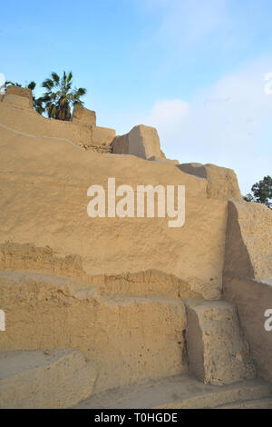 Huaca San Miguel, Parque de Las Leyendas, Lima, Peru, 2015. Schöpfer: Luis Rosendo. Stockfoto