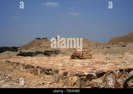 Valle de las Piramides, Tucume, Lambayeque, Peru, 2015. Schöpfer: Luis Rosendo. Stockfoto