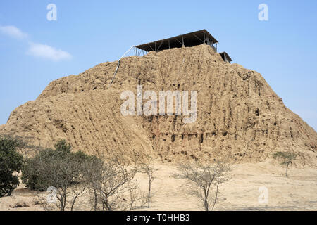 Valle de las Piramides, Tucume, Lambayeque, Peru, 2015. Schöpfer: Luis Rosendo. Stockfoto