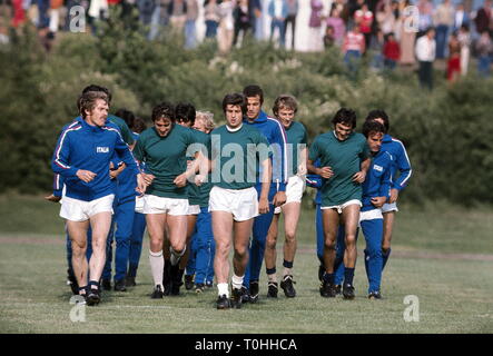 Sport, Fußball, wm, 1974, endg., Deutschland, italienische Nationalmannschaft, Additional-Rights - Clearance-Info - Not-Available Stockfoto