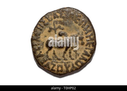 Indo-Scythian Münze Stockfoto