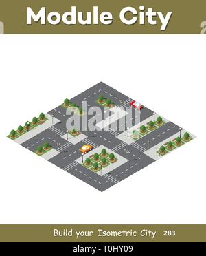 Blick von oben Stock Vektor