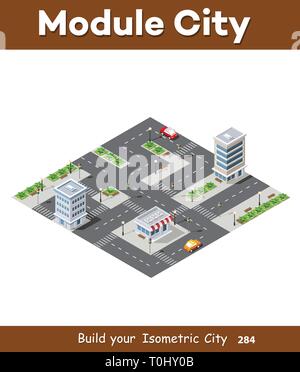 Blick von oben Stock Vektor