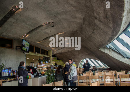 DUBLIN, Irland - 17. Februar 2017 - die Klippen von Moher Restaurant Stockfoto