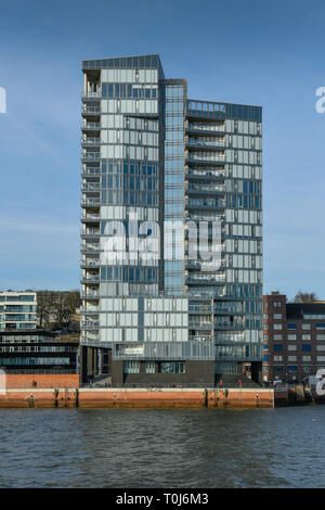 Crystal Tower, große Elbstrasse, Altona, Hamburg, Kristall Tower, Große Elbstraße Stockfoto