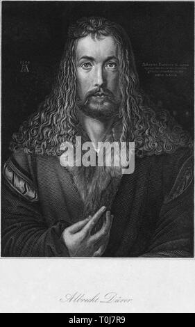 "Albrecht Dürer", (c 1852). Schöpfer: Wolff. Stockfoto