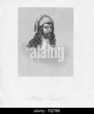 "Albrecht Dürer", (c 1850). Schöpfer: Francis Croll. Stockfoto