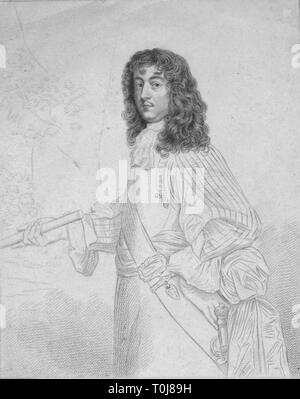 "General George Mönch, danach Duke of Albemarle'. Schöpfer: Unbekannt. Stockfoto