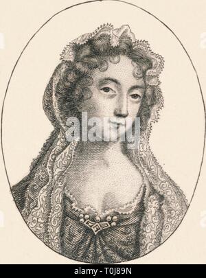 'Elizabeth Dutchess von Albemarle', 1734. Schöpfer: Unbekannt. Stockfoto