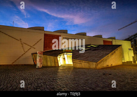 W. Michael Blumenthal Akademie der Jüdisches Museum, Lindenstraße, Kreuzberg, Berlin, Deutschland, W. Michael Blumenthal Akademie des Jüdischen Museu Stockfoto