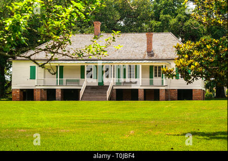 Baton Rouge, Magnolia Mound Plantation, Louisiana, Vereinigte Staaten von Amerika, Nordamerika Stockfoto
