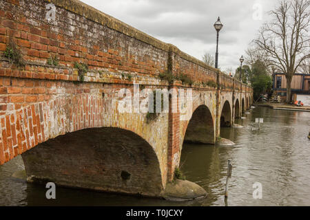 Straßenbahn Brücke in Stratford-upon-Avon England England Stockfoto