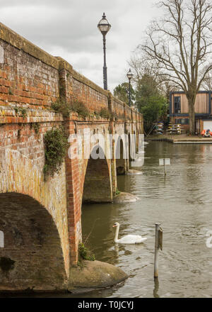 Straßenbahn Brücke in Stratford-upon-Avon England England Stockfoto