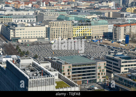 Holocaust Memorial, Mitte, Berlin, Deutschland, Holocaust-Mahnmal, Mitte, Deutschland Stockfoto