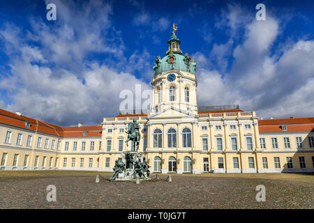 Schloss Charlottenburg, chip Dauer Dam, Charlottenburg, Berlin, Deutschland, Schloss Charlottenburg, Spandauer Damm, Deutschland Stockfoto