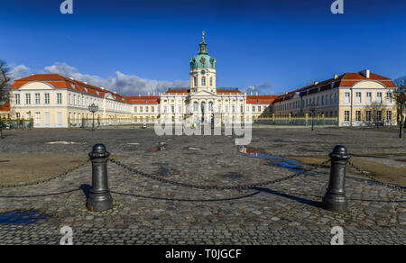 Schloss Charlottenburg, chip Dauer Dam, Charlottenburg, Berlin, Deutschland, Schloss Charlottenburg, Spandauer Damm, Deutschland Stockfoto