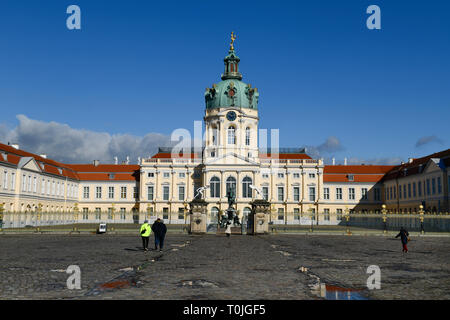 Schloss Charlottenburg, chip Dauer Dam, Charlottenburg, Berlin, Deutschland, Schloss Charlottenburg, Spandauer Damm, Deutschland Stockfoto