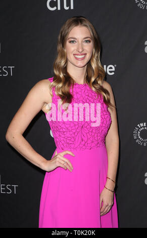 Hollywood CA März 20: Leanne Aguilera, kommt für die Paley Center für 2019 von Media PaleyFest LA-'Jane die Jungfrau': der Abschied Jahreszeit an der Dolby Theatre am 20. März 2019 in Hollywood. Credit: Faye Sadou/MediaPunch Stockfoto