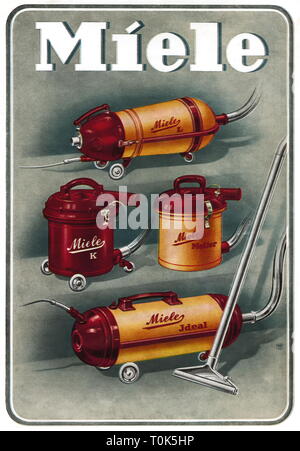 Haushalt Haushaltsgerate Miele Staubsauger Typ A Deutschland Um 1959 Zusatzliche Rights Clearences Not Available Stockfotografie Alamy