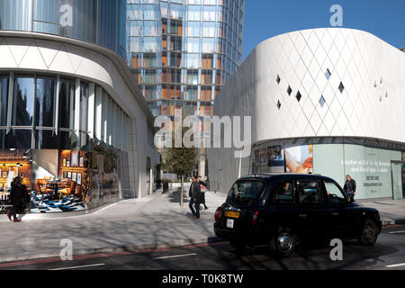 Marketing Gebäude einer Blackfriars Blackfriars Bridge bankside London England Stockfoto