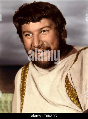 PETER USTINOV, Spartacus, 1960 Stockfoto