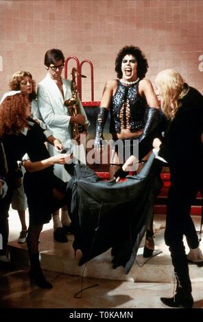 Die Rocky Horror Picture Show, PATRICIA QUINN, Susan Sarandon, BARRY BOSTWICK, TIM CURRY, Richard O'BRIEN, 1975 Stockfoto