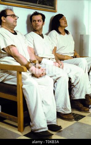 SYDNEY LASSICK, Jack Nicholson, Will Sampson, One Flew Over The Cuckoo's Nest, 1975 Stockfoto