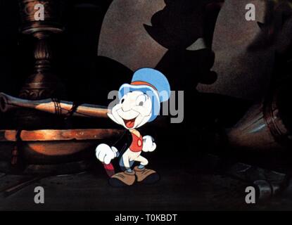 JIMINY CRICKET, Pinocchio, 1940 Stockfoto