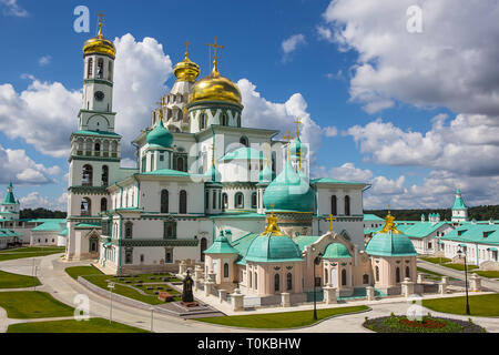 Restaurierte Novo-Jerusalem christliche Kloster Istrien Russland Stockfoto