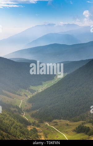 Wanderung zur Seefeldspitze, Valser Tal, Pfunderer Berge, Südtirol, Italien Stockfoto