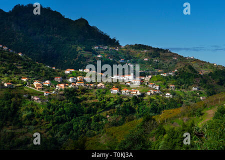 Arco de São Jorge Nordküste Madeira, Portugal Stockfoto