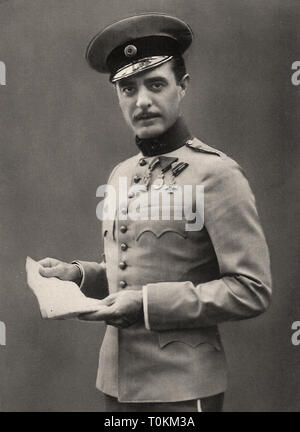 Portrait von John Gilbert in seinem herrlichen Nacht (1929) - stummfilmzeit Stockfoto