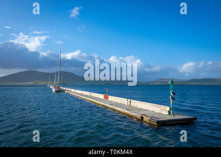 Fähre von reenard Punkt Knightstown auf Valentia Island, Co Kerry, Irland Stockfoto