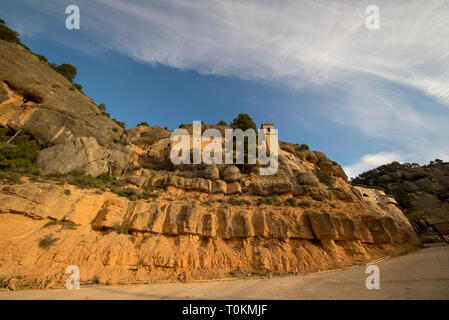 Das Heiligtum von Mare de Deu de Balma in Zorita, Spanien Stockfoto