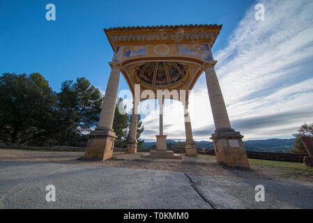 Das Heiligtum von Mare de Deu de Balma in Zorita, Spanien Stockfoto