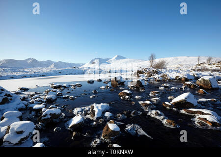 Loch Ba, Rannoch Moor, Schottland, Großbritannien. Stockfoto