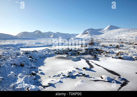 Loch Ba, Rannoch Moor, Schottland, Großbritannien. Stockfoto