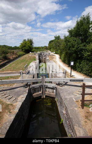 73171 Canal an Turnerwood Schlössern. Stockfoto