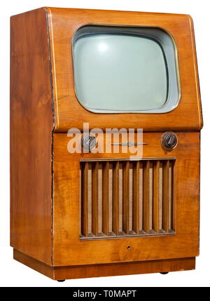 Rundfunk, Fernsehen, TV, typ Nordmende, Deutschland, 1953, Additional-Rights - Clearance-Info - Not-Available Stockfoto