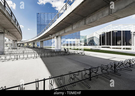 Konzerthaus des dänischen Rundfunks. von dem Architekten Jean Nouvel, der Bezirk Oerestad, Amager, Kopenhagen, Dänemark geplant Stockfoto