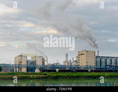 Donau Chemie Chemische Werke Pischelsdorf Österreich Stockfoto