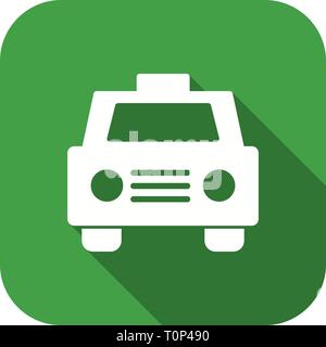 Abbildung: Taxi Symbol Stockfoto