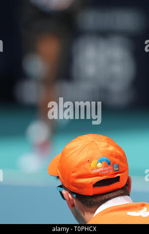 Miami Gardens, Florida, USA. 21. Mär 2019. Atmosphäre während des Tages vier der Miami Open Tennis am 21. März 2019 in Miami, Florida. Personen: Atmosphäre Credit: Stürme Media Group/Alamy leben Nachrichten Stockfoto