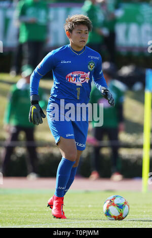 AGF Feld, Tokio, Japan. 21 Mär, 2019. Ayaka Yamashita (Beleza), 21. MÄRZ 2019 - Fußball: 2019 Plenus Nadeshiko League Division 1 zwischen Nippon TV Beleza 3-1 JEF United Ichihara Chiba Damen an AGF Feld, Tokio, Japan. Credit: YUTAKA/LBA SPORT/Alamy leben Nachrichten Stockfoto